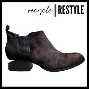 Alexander Wang Kori Leopard Haze Ankle Boot